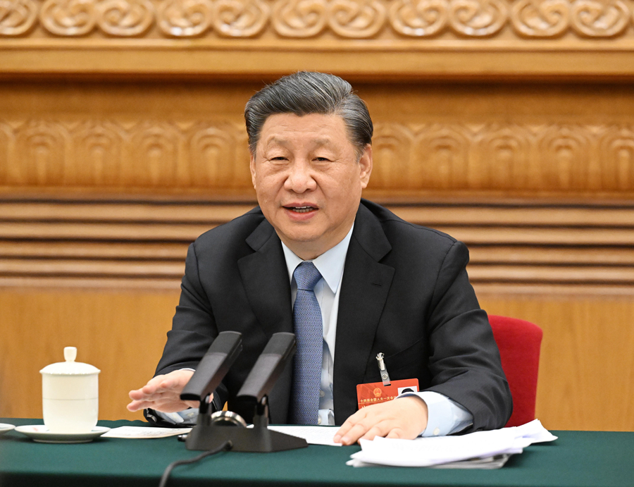 （兩會受權(quán)發(fā)布）習(xí)近平在參加江蘇代表團(tuán)審議時(shí)強(qiáng)調(diào) 牢牢把握高質(zhì)量發(fā)展這個(gè)首要任務(wù)